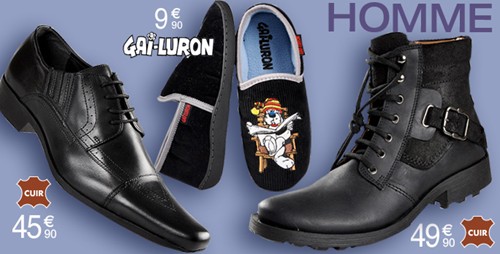 Des chaussures pas cher, même en dehors des dates des soldes,