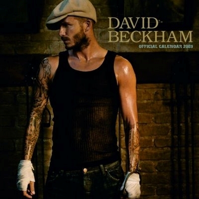 David Beckham calendrier 2009