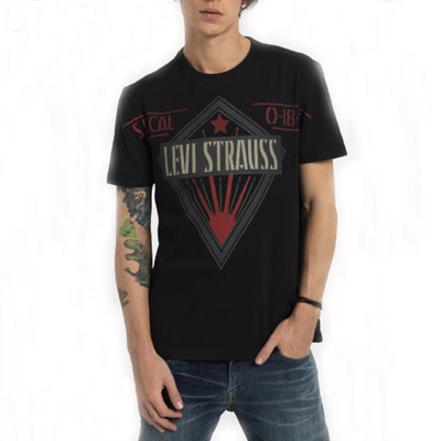 t-shirt manches courtes Levi Strauss