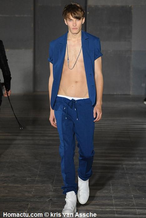 kris van Assche mode homme été 2009