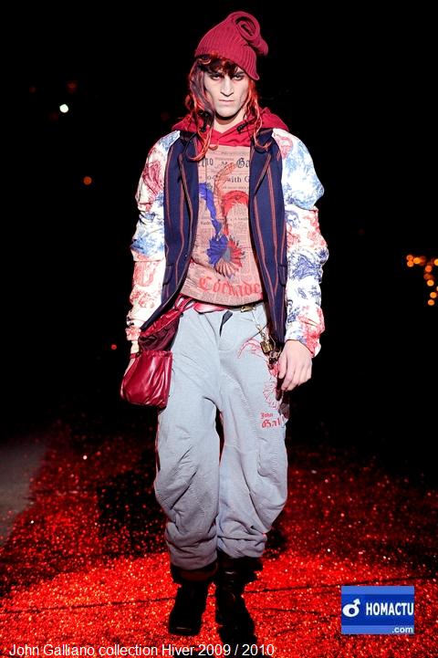 John Galliano homme  hiver 2009 2010