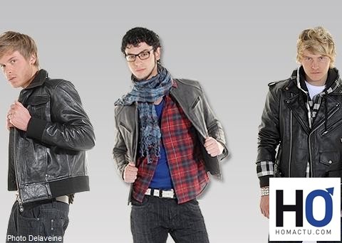 Blouson de cuir