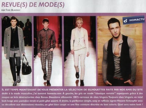 Revue de mode M mensuel