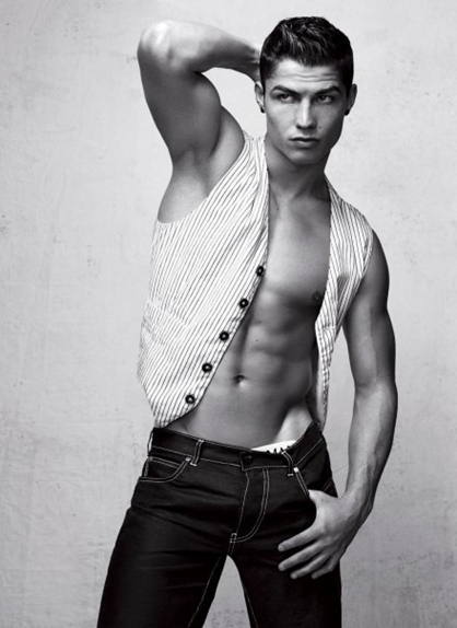 Cristiano Ronaldo, modèle Armani 2010