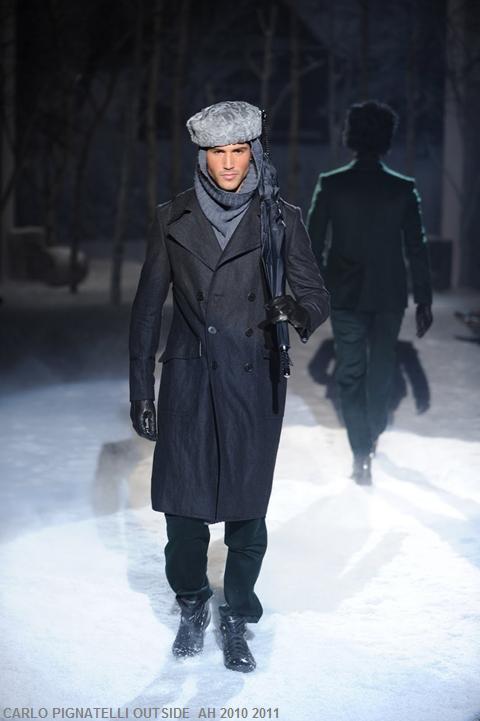 Mode homme à Milan: l'homme opte pour une élégance nonchalante, très cosy