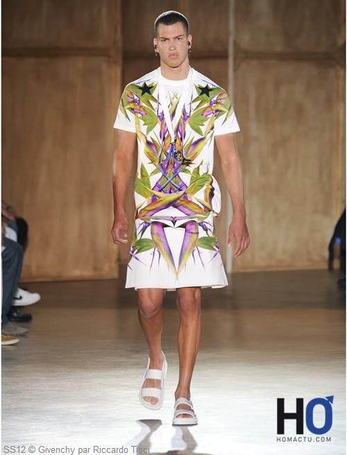 Givenchy Homme, Fashion week Paris, collection printemps été 2012