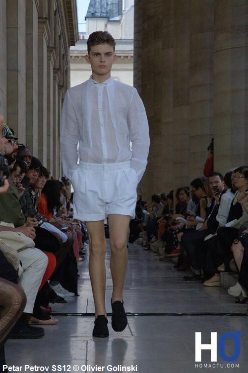 PETAR PETROV, mode homme, printemps été 2012