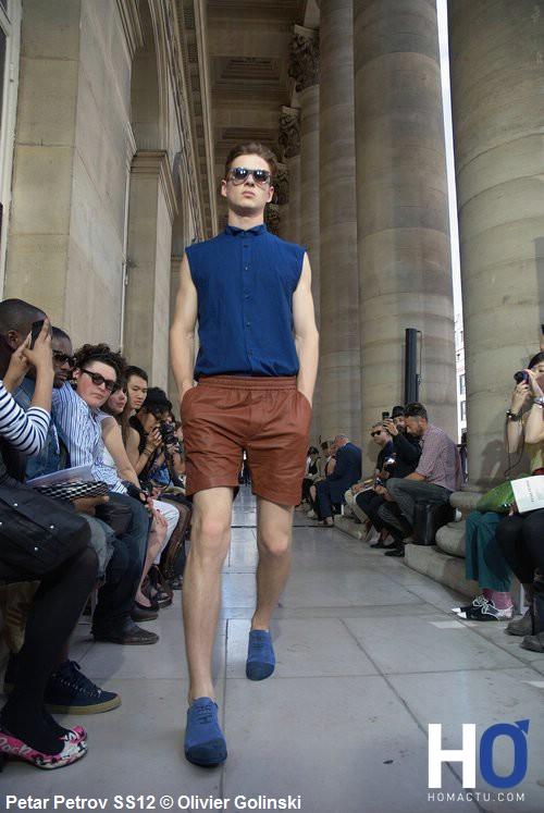 PETAR PETROV, Fashion week Paris, mode homme, printemps été 2012