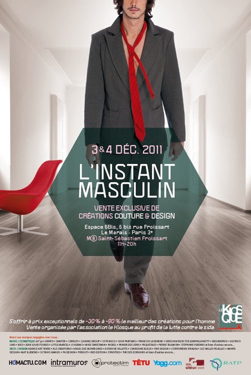 « L’instant masculin » ce week-end à PARIS