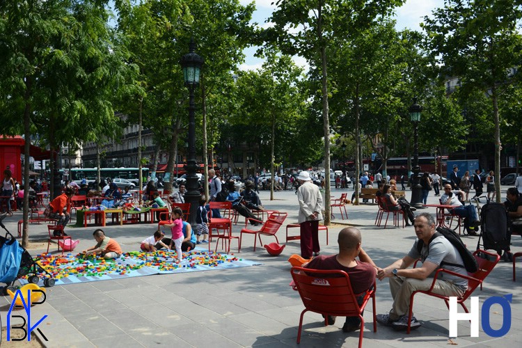 Place de la République à Paris
