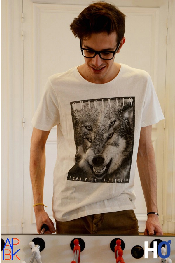Modèle : Tanguy Jorfinder T-shirt & Pantalon Camel type Sarouel - Core - Danny Roger