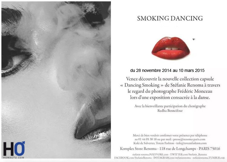 Smoking Danse du 28 novembre au 10 mars 2015