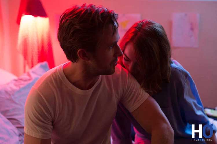 Sebastian ( Ryan Gosling ) et Mia (Emma Stone)