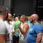 Walter Van Beirendonck, Backstage défilé mode homme printemps été 2010, fashion week Paris (4)