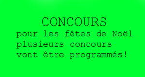 CONCOURS sur HOMACTU!