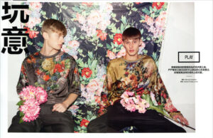 Charlie Gibson & Jeremy Matos pour GQ China