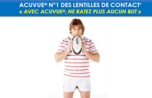 ACUVUE® N°1 DES LENTILLES DE CONTACT INVESTIT DANS LE SPORT EN 2014 !