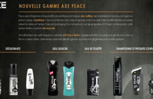 AXE s’engage, en 2014,  pour la paix  avec PEACE ONE DAY & Lily Allen !