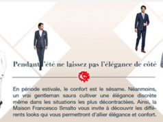 L’élégance en toutes circonstances!!! selon Francesco Smalto.