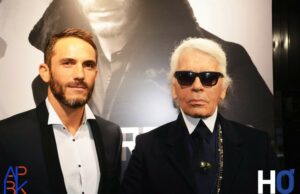Karl Lagerfeld inaugure sa nouvelle boutique rue Marbeuf à Paris!