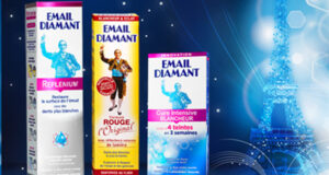 Email Diamant, mordu de blancheur depuis 120 ans.