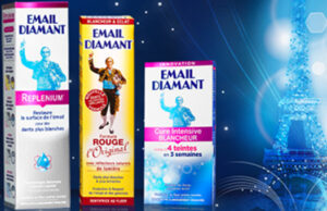 Email Diamant, mordu de blancheur depuis 120 ans.