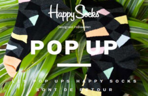 HAPPY SOCKS INAUGURE UN POP-UP STORE RUE DE RENNES A PARIS!