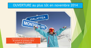 Montgenèvre, la plus italienne des stations de ski françaises.