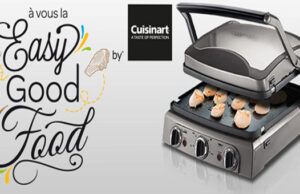 CUISINART, les beaux jours arrivent et le temps des barbecues aussi!