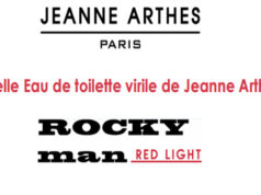 Jeanne Arthes présente sa Nouvelle Eau de toilette virile: Rocky Man Red Light