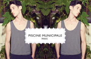 “Piscine Municipale” ligne masculine de shorts de bain créé en 2013 par Adrien Albou.