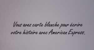 American Express : Redécouvrez le sens du mot privilège !