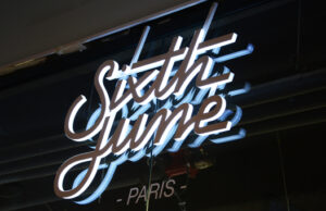 SIXTH JUNE : ouverture d’une boutique au Forum des Halles.