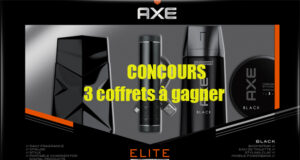 Coffrets Axe Black : 3 coffrets à gagner !