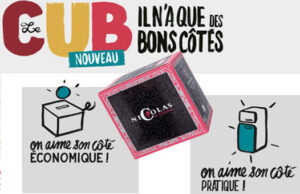 Nicolas agrandit sa gamme avec le CUB.