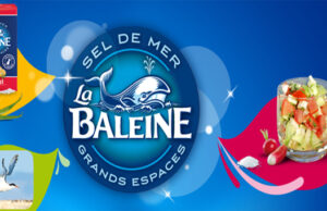 Chips de légumes , Sel fin La Baleine.