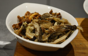 Pot au feu d’Escargot aux champignons.