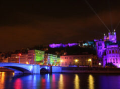 Lyon : fête des lumières du 8 au 10 décembre.