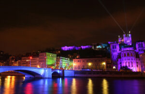 Lyon : fête des lumières du 8 au 10 décembre.