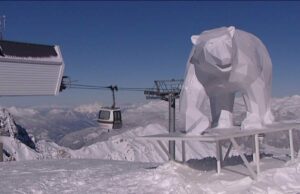 Courchevel : le street art s’invite sur les pistes