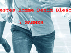 CONCOURS BONOBO : 3 vestes Homme Denim Bleached à GAGNER !
