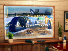 LA STATION SUZEPENDUE S’INSTALLE A PARIS JUSQU’À LA FIN DE L’HIVER.