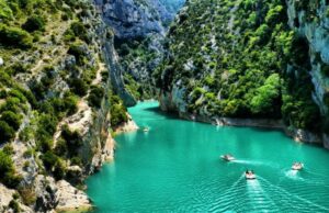 Fraicheur et sport dans les Gorges du Verdon