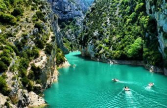 Fraicheur et sport dans les Gorges du Verdon