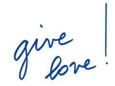 Agnès b. : Give love !