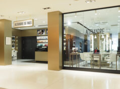Alexandre de Paris ouvre son nouveau flagship coiffure aux Galeries Lafayette Paris Haussmann.