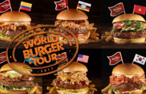 Le « World Burger Tour » du Hard Rock Cafe.
