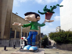 Bruxelles fête la BD et les 60 ans de Gaston la Gaffe.