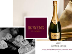 Krug au Shangri-La Hotel, Paris.