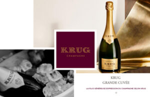 Krug au Shangri-La Hotel, Paris.